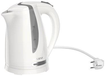 Электрочайник MAXVI KE1701P белый купить,0