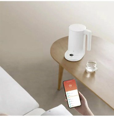 Электрочайник Xiaomi Mi Smart Thermostatic Kettle 2 Pro MJJYSH01YM белый купить,NaN