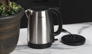 Электрочайник Midea MK-8029 серебристый - ForteMarket Электрочайник Midea MK-8029 серебристый купить,0