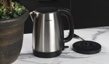 Электрочайник Midea MK-8029 серебристый купить,7990