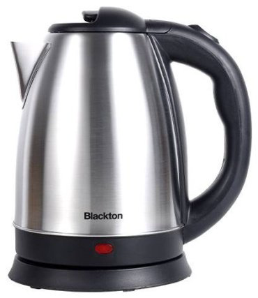 Электрочайник Blackton KT1818S черный, стальной