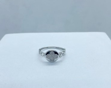 Кольцо Феникс JEWELRY к5846_18.0 размер 18 вес 1.5 г серебро, фианит купить,NaN