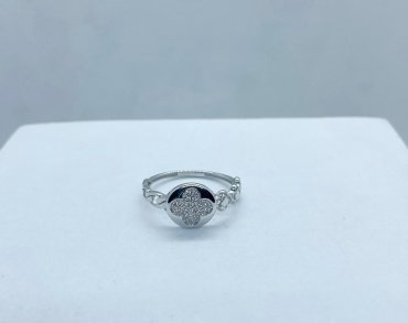 Кольцо Феникс JEWELRY к5846_18.0 размер 18 вес 1.5 г серебро, фианит купить,NaN
