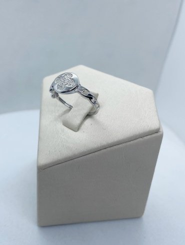 Кольцо Феникс JEWELRY к5846_18.0 размер 18 вес 1.5 г серебро, фианит купить,NaN