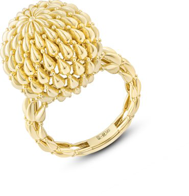 Кольцо DILIGHT JEWELRY 00049-10-030001-00_19.0 размер 19 вес 4.9 г золото, без вставок купить,NaN