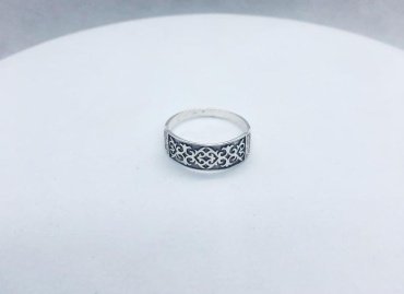 Кольцо Кристалл-L К-25-56_17.0 размер 17 вес 1.7 г серебро, фианит купить,NaN