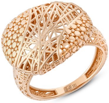 Кольцо DILIGHT JEWELRY 00181-10-010001-00_18.5 размер 18.5 вес 4.4 г золото, без вставок купить,NaN