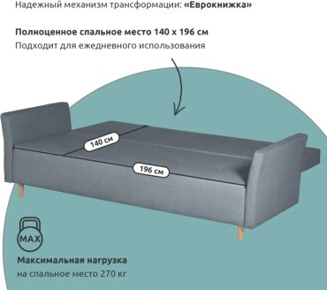 Мебель Азии диван прямой Руан , обивка велюр, 86х220х86 см, серый купить,NaN
