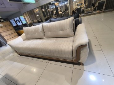 PANAREA диван прямой Флавия, обивка велюр, 85х240х85 см, бежевый купить,0