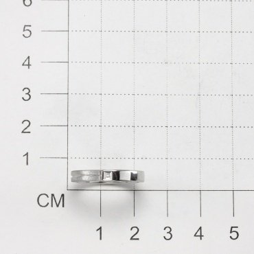 Кольцо АЛЬКОР 01-3884_000Б-00_17.5 размер 17.5 вес 2.5 г серебро, бриллиант купить,NaN