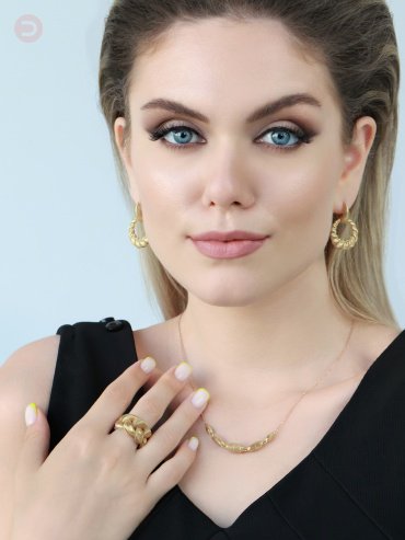 Кольцо DILIGHT JEWELRY 00084-10-030001-00_19.5 размер 19.5 вес 6.6 г золото, без вставок купить,NaN