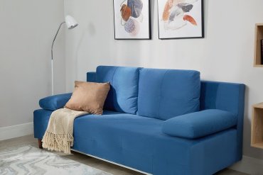 Мебель Азии Дени 442 диван, обивка ткань, 92x199x87, синий - ForteMarket Мебель Азии Дени 442 диван, обивка ткань, 92x199x87, синий купить,0