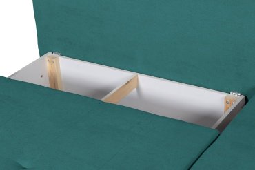 Мебель Азии диван угловой Норд 542, обивка велюр, 84х196х127 см, зеленый купить,NaN