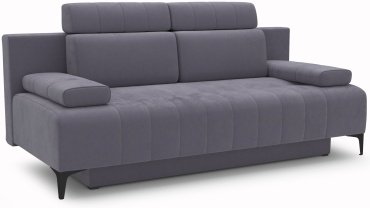 Мебель Азии Гамбург 446 диван, обивка велюр, 96x200x102, темно-серый - ForteMarket Мебель Азии Гамбург 446 диван, обивка велюр, 96x200x102, темно-серый купить,0