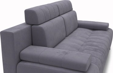 Мебель Азии Гамбург 446 диван, обивка велюр, 96x200x102, темно-серый - ForteMarket Мебель Азии Гамбург 446 диван, обивка велюр, 96x200x102, темно-серый купить,0