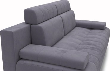 Мебель Азии Гамбург 446 диван, обивка велюр, 96x200x102, темно-серый купить,NaN