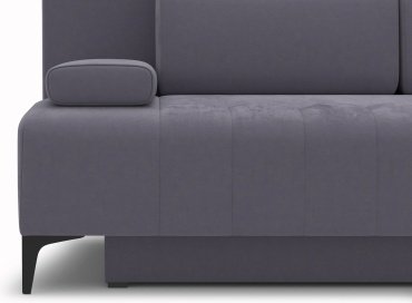 Мебель Азии Гамбург 446 диван, обивка велюр, 96x200x102, темно-серый - ForteMarket Мебель Азии Гамбург 446 диван, обивка велюр, 96x200x102, темно-серый купить,0