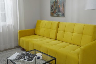 Мебель Азии диван прямой Бонн 378, обивка велюр, 99х218х95 см, желтый - ForteMarket Мебель Азии диван прямой Бонн 378, обивка велюр, 99х218х95 см, желтый купить,0