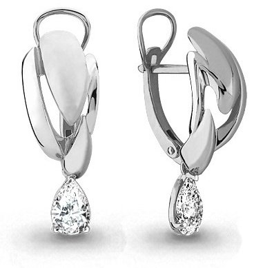 AQUAMARINE 44896 3.42 г серебро, фианит купить,NaN