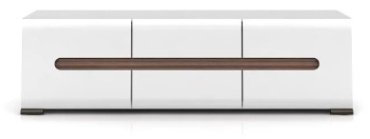 ТВ-тумба напольная BRW RTV2D2S , 150x43x47 см, белый купить,NaN