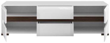 ТВ-тумба напольная BRW RTV2D2S , 150x43x47 см, белый купить,0