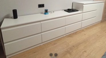 ТВ-тумба напольная Dominika тумба ТВ-6Я Белый, 190.2x60.8x43.3 см, белый купить,0