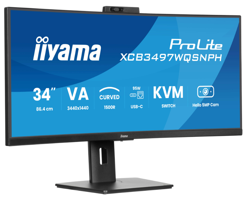 Монитор 34" Iiyama PL3497WQP XCB3497WQSNPH-B1 черный