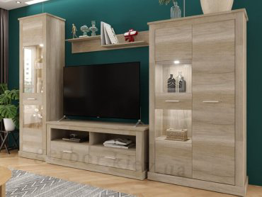 ТВ-тумба напольная Гербор Хелен 150x57x44см коричневый купить,NaN