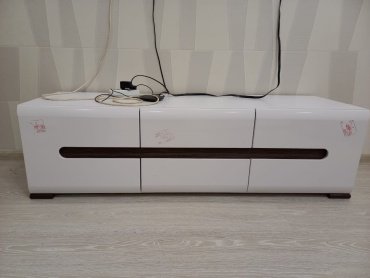 ТВ-тумба напольная Dominika Ацтека 001, 150x47x43 см, белый