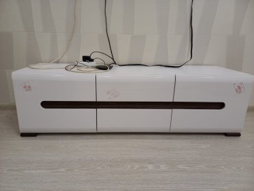 ТВ-тумба напольная Dominika QWFDD9779 Ацтека 001 150x47x43см белый купить,NaN