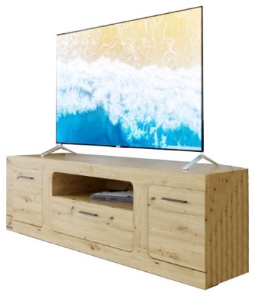 ТВ-тумба напольная Гербор RTV160 Тотен 160x49x40см коричневый купить,NaN