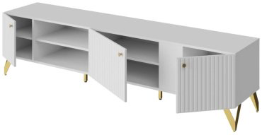 ТВ-тумба напольная НК Мебель Reno, 200x50x43 см, белый купить,NaN