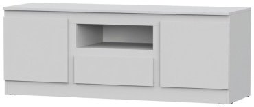 ТВ-тумба напольная НК-Мебель STERN ТВ-135, 135x51.3x45.3 см, белый