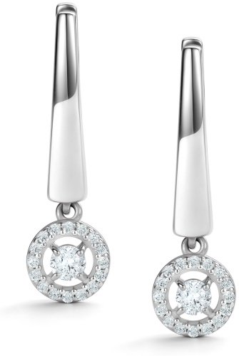 Серьги АЛЬКОР 02-4284_00КЦ-00 вес 3.2 г серебро, фианит купить,NaN