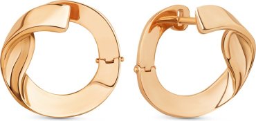 Серьги Династия 024052-1000 вес 3.89 г золото, без вставок купить,NaN