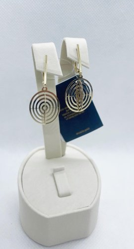 Серьги Династия 502122-4000 вес 3.1 г золото, без вставок купить,NaN