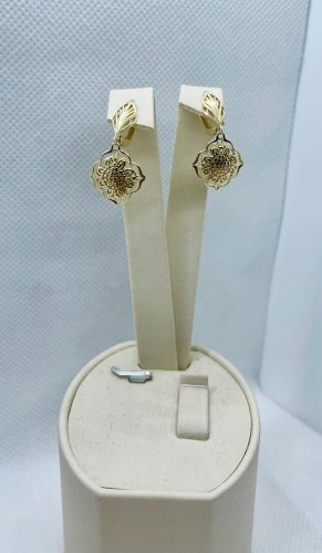 Серьги DILIGHT JEWELRY 00471-20-030001-00 вес 3.3 г золото, без вставок купить,NaN