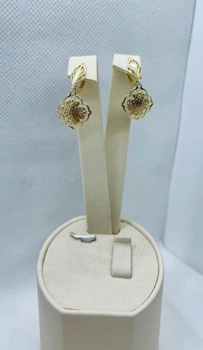 Серьги DILIGHT JEWELRY 00471-20-030001-00 вес 3.3 г золото, без вставок купить,NaN