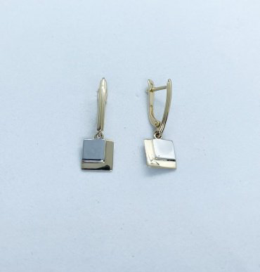 Серьги Династия 019842-4002 вес 1.9 г золото, без вставок купить,NaN