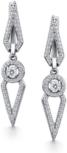 Серьги АЛЬКОР 02-4348_00КЦ-00 вес 3.7 г серебро, фианит купить,NaN