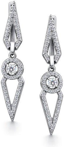 Серьги АЛЬКОР 02-4348_00КЦ-00 вес 3.7 г серебро, фианит купить,NaN