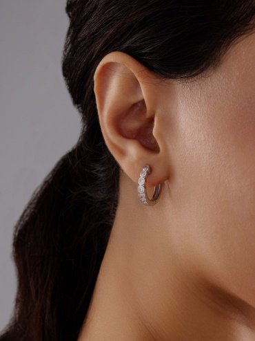 Серьги АЛЬКОР 02-4047_00КЦ-00 вес 4.7 г серебро, фианит купить,NaN