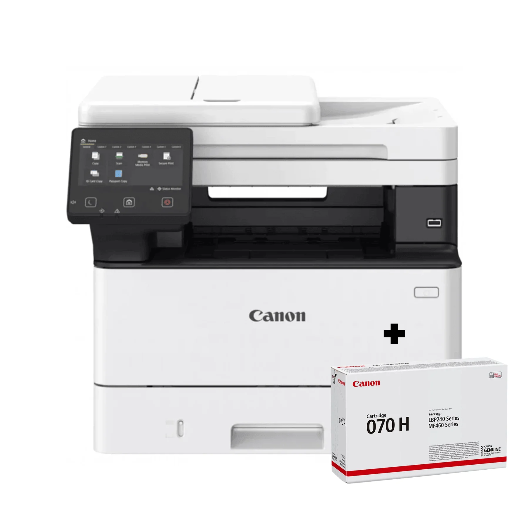 МФУ Canon i-SENSYS MF463dw + Картридж Canon 070H