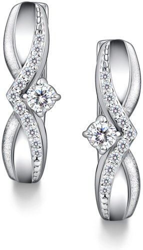 Серьги АЛЬКОР 02-4352_00КЦ-00 вес 3.3 г серебро, фианит купить,20720