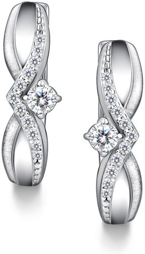 Серьги АЛЬКОР 02-4352_00КЦ-00 вес 3.3 г серебро, фианит купить,20720