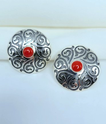 Серьги Кристалл-L С-35-77 вес 8.25 г серебро, эмаль купить,NaN