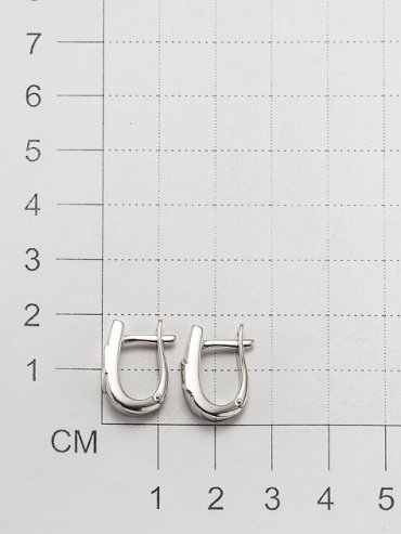 Серьги АЛЬКОР 02-3946_000Б-00 вес 3.3 г серебро, бриллиант купить,NaN