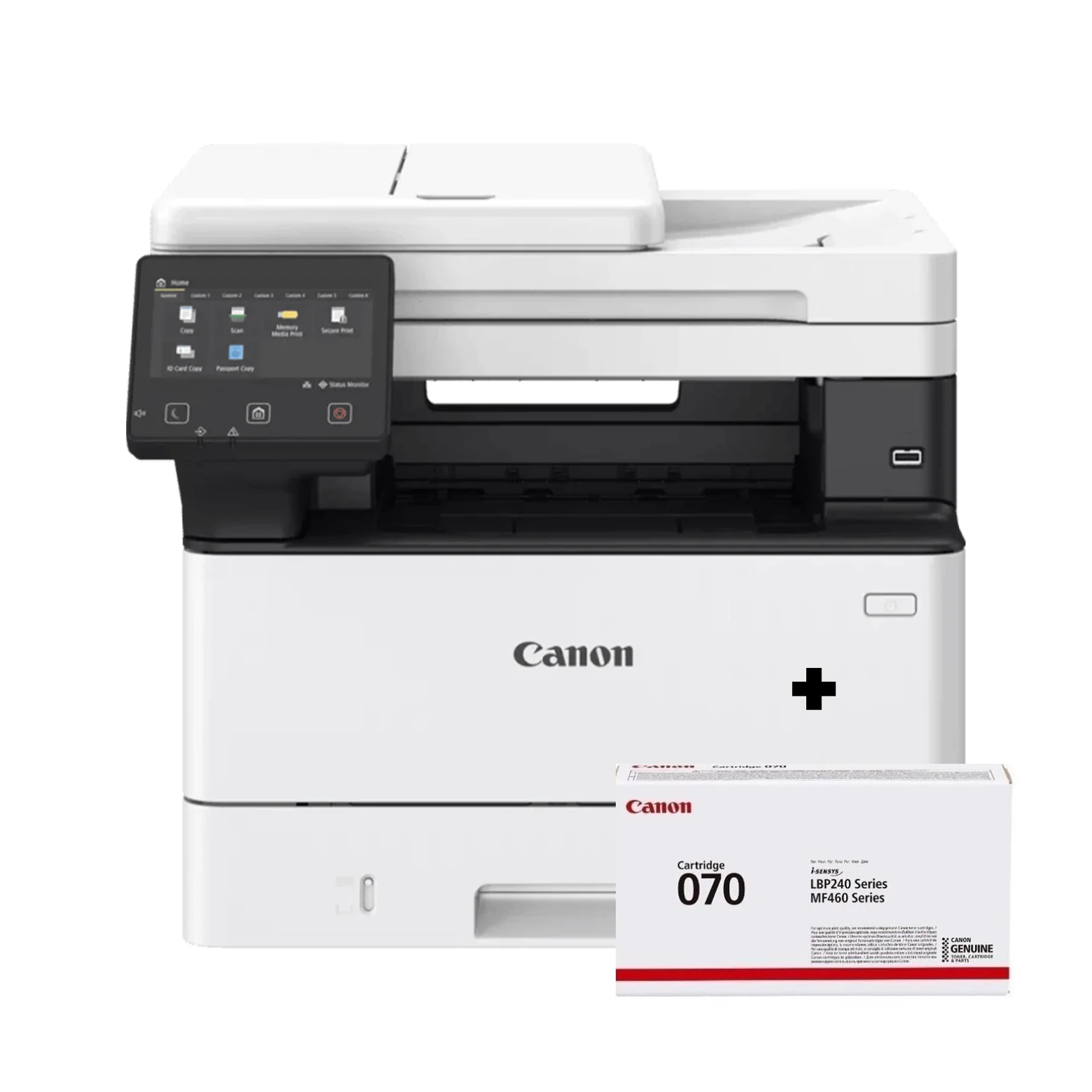 МФУ Canon I-SENSYS MF461DW + Картридж Canon 070