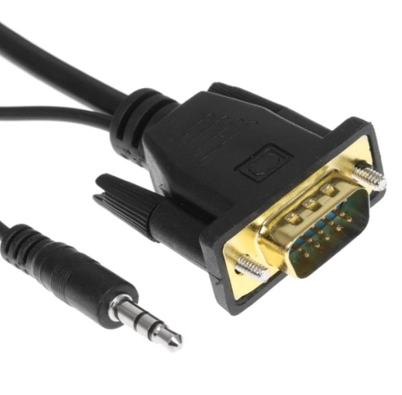 Конвертер Cablexpert A-VGA-HDMI-01 черный купить,0