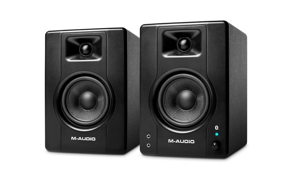 Студийный монитор M-Audio BX4 BT 2 шт черный купить,NaN